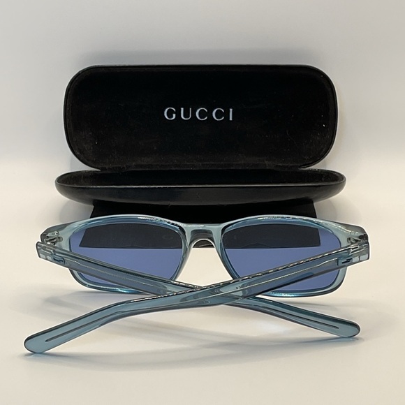 Gucci Crystal Blue Sunglasses main image 5